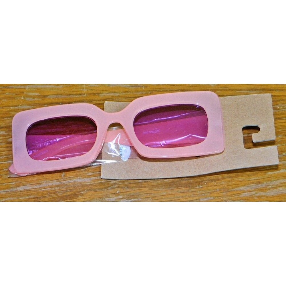 Urban Outfitters Chunky Retro Pink Sunglasses